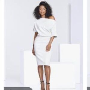 White Off Shoulder Dress